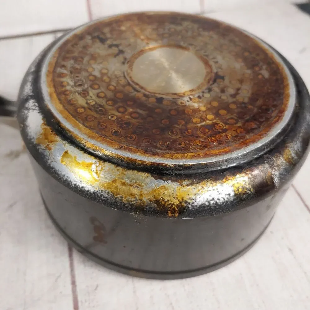 USED - Ninja Foodi NeverStick 1.5 Qt Pot Saucepan - Glass Lid, OVEN SAFE, C10215